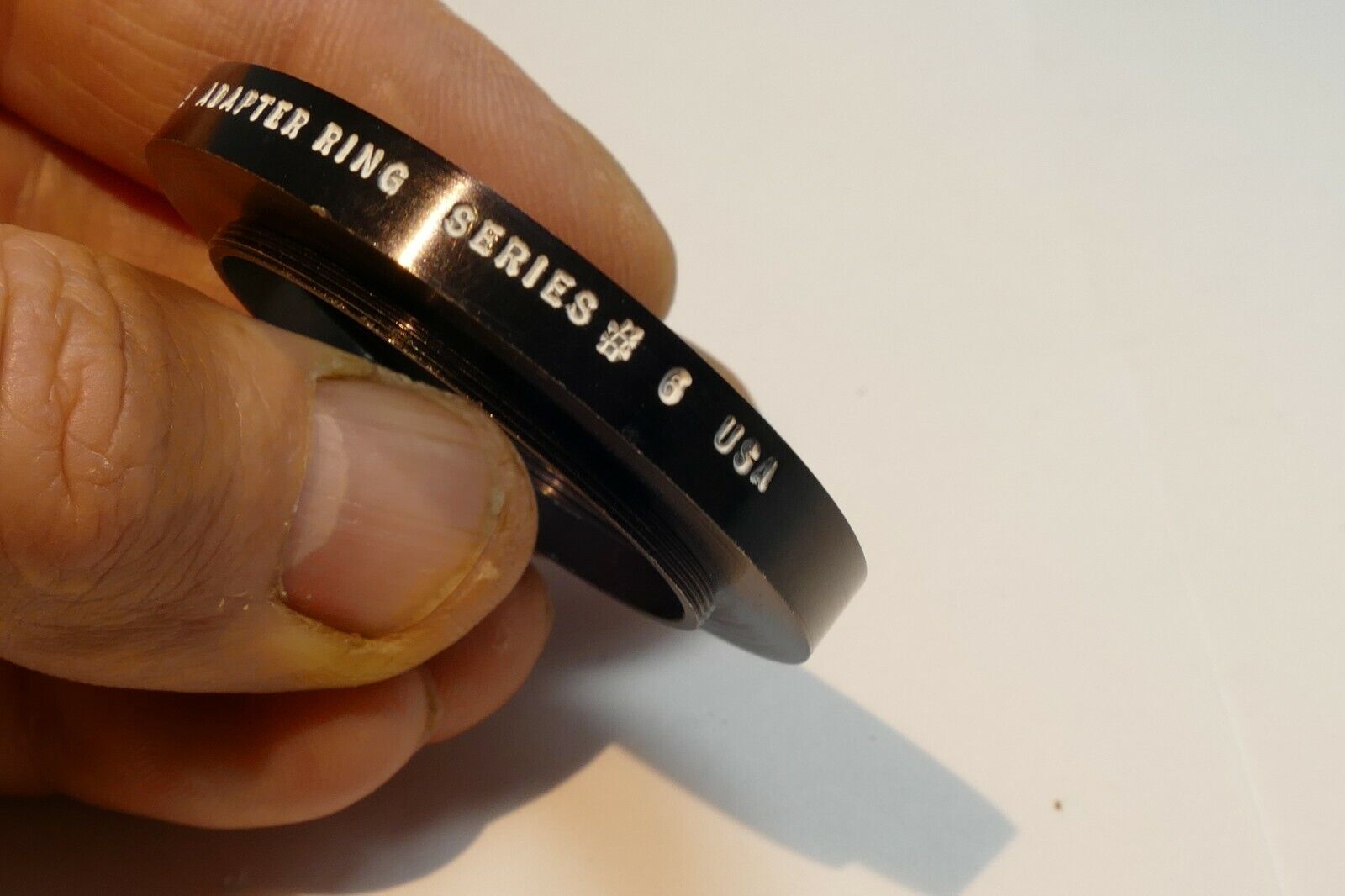 36mm (screw in) to series 6 VI (44mm) adapter filter holder  #615 Tiffen USA