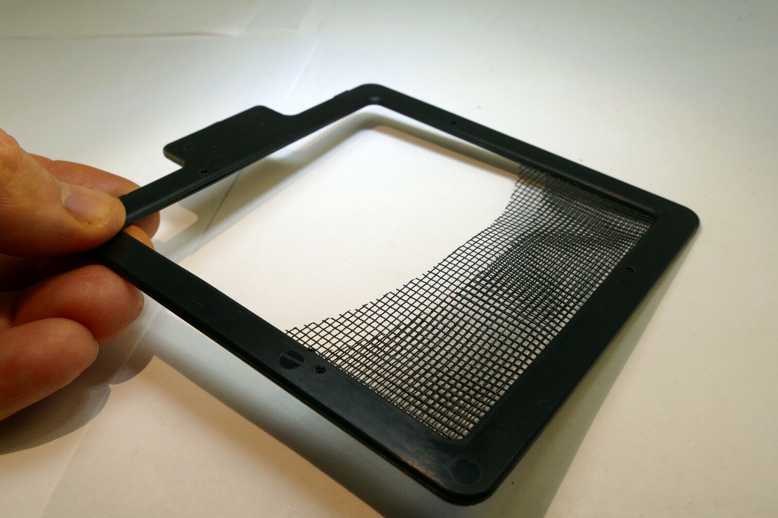 Lindahl Plastic Vignetter Mask Frame 4.5X4.5" bellows Low Bottom Arc