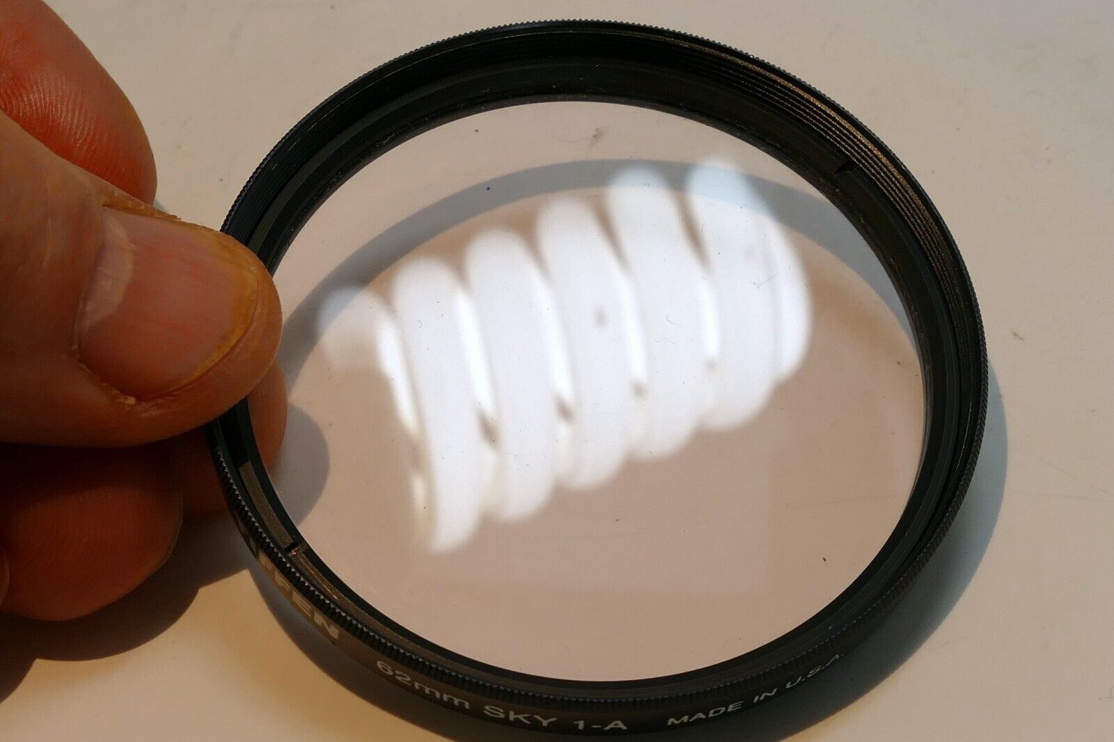 Tiffen Sky 1A skylight 62mm Lens Filter made in USA