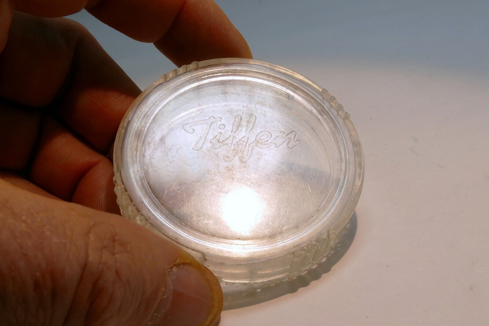 Empty Tiffen filter case for 52mm series 7 VII filters