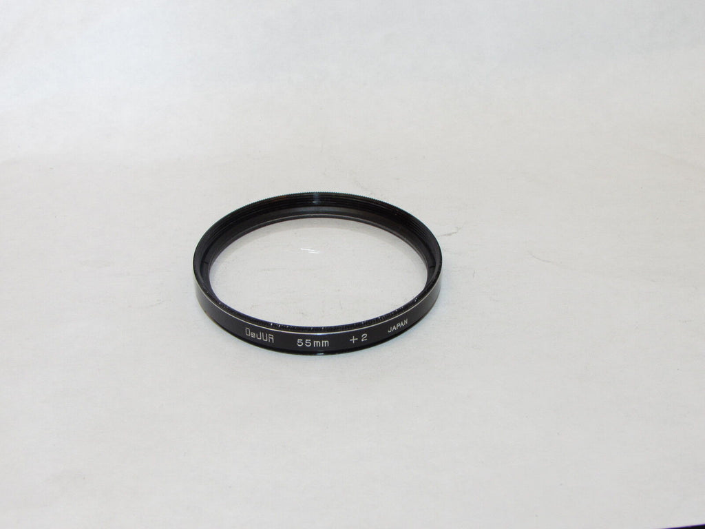 Used Dejur +2 Macro Close-Up  55mm Lens Filter Made in Japan O32810