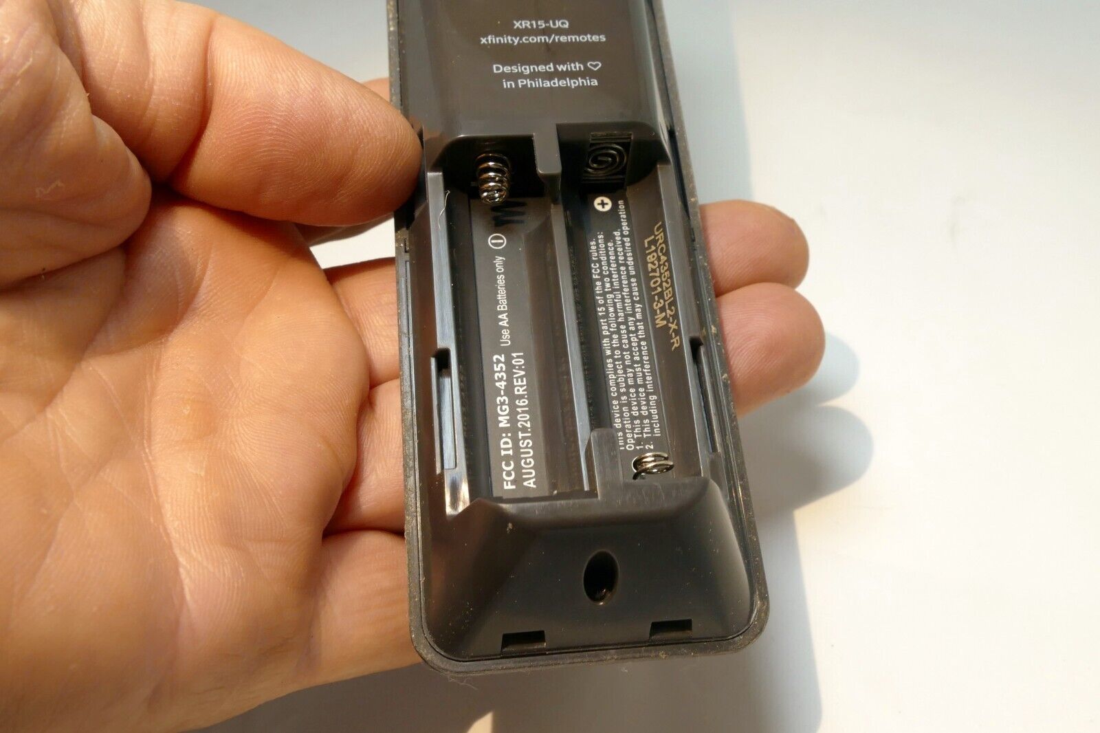 Comcast/Xfinity XR15-UQ Voice Activated Cable TV Remote Control - OEM