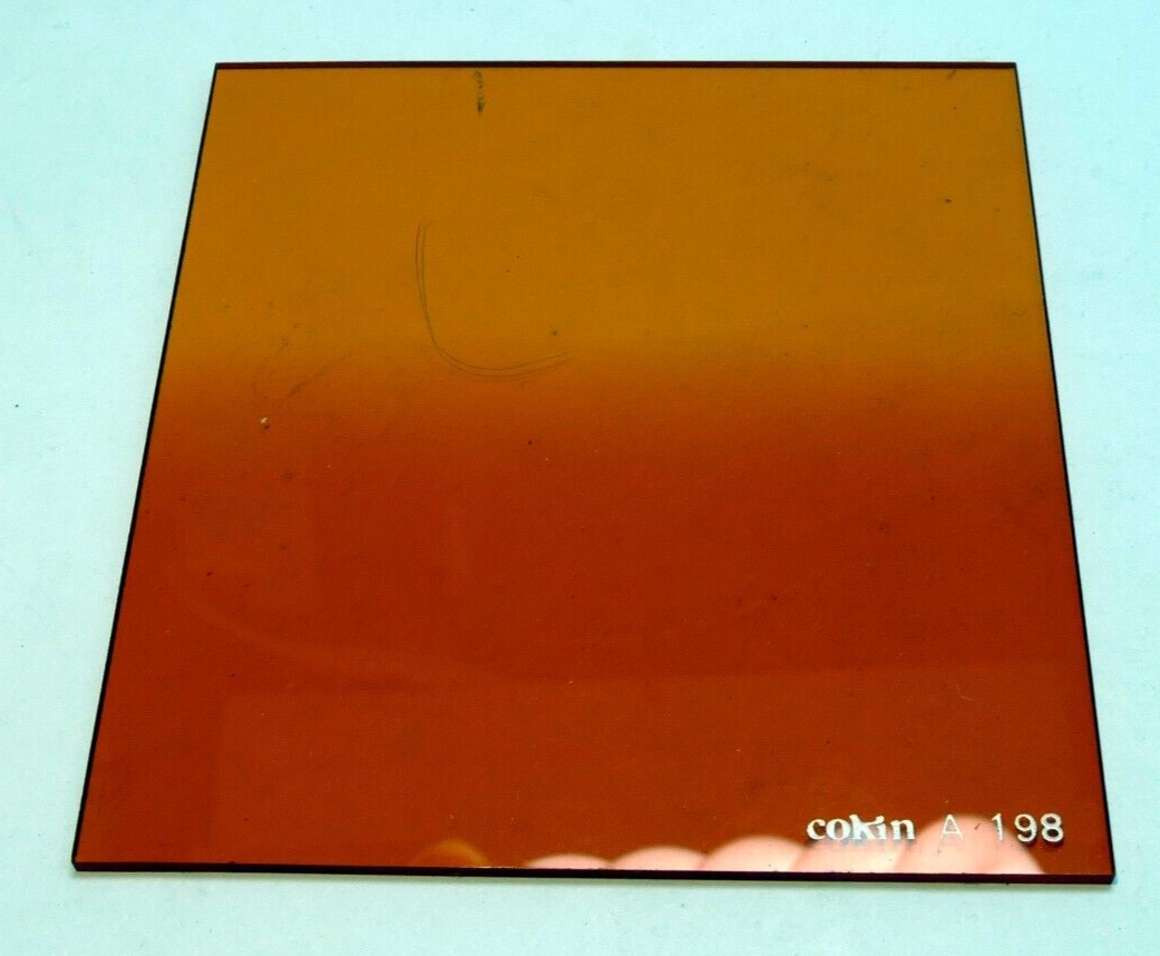 Cokin A 198 Blue Filter   A series square sunset graduated gradual