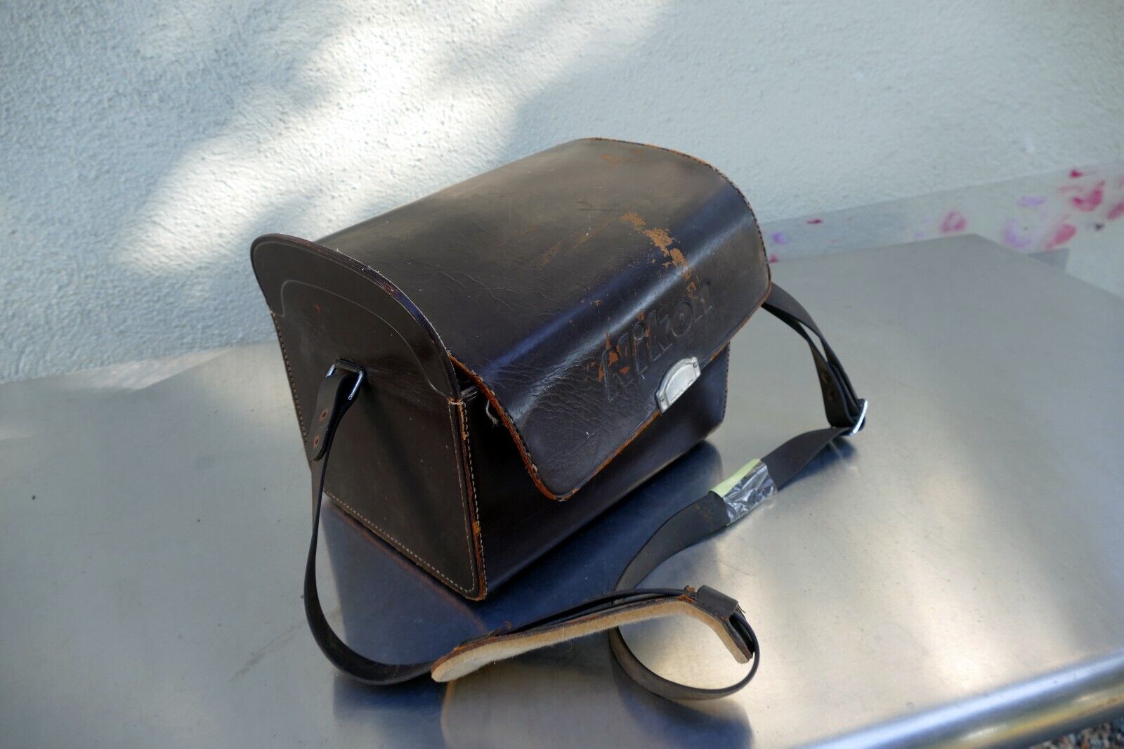 Nikon Medical Nikkor Lens Leather Case Camera vintage Genuine 200mm - parts