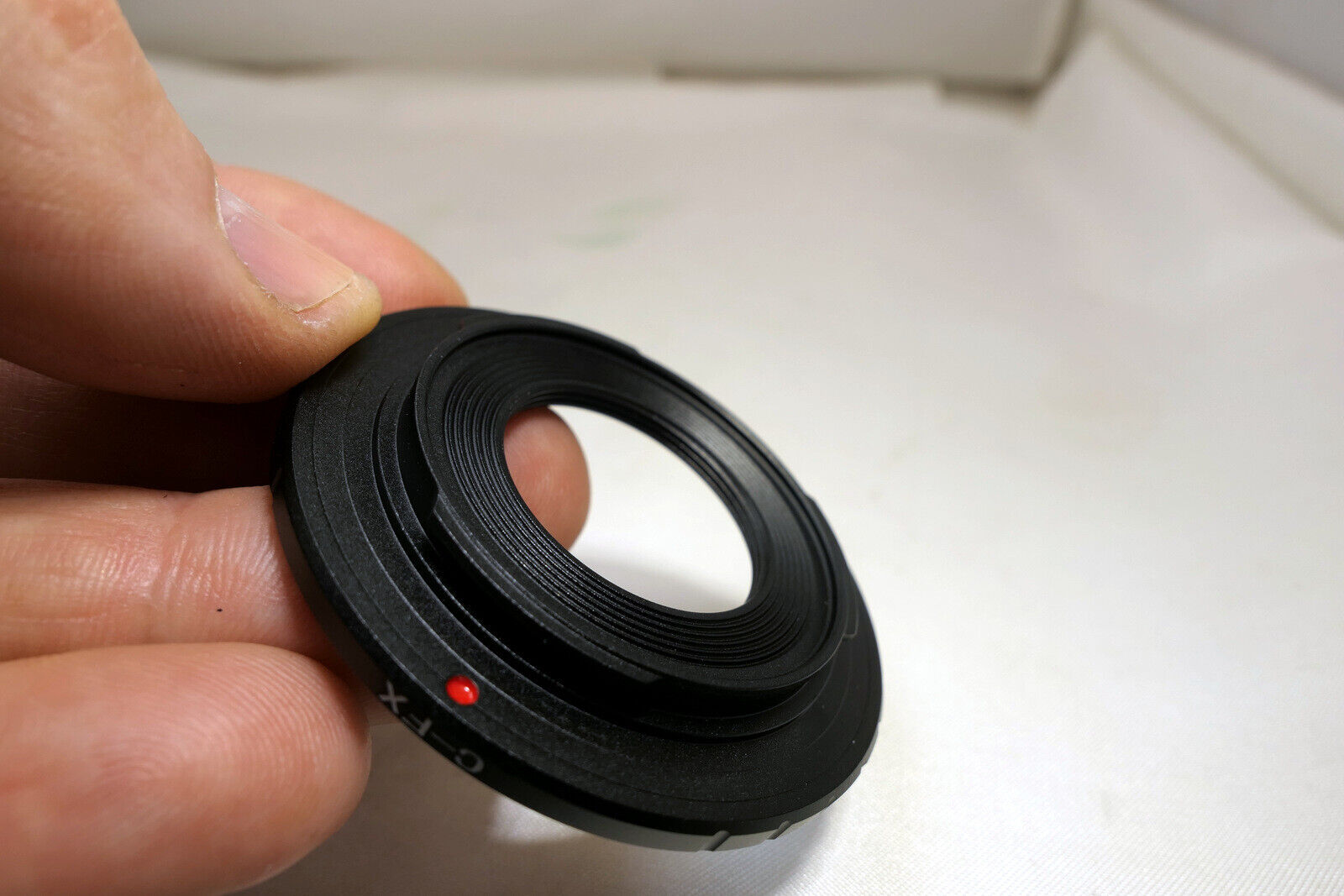 C CCTV (Cinema) screw lens mount adapter to FX Fujifilm Fuji FX X Camera ring
