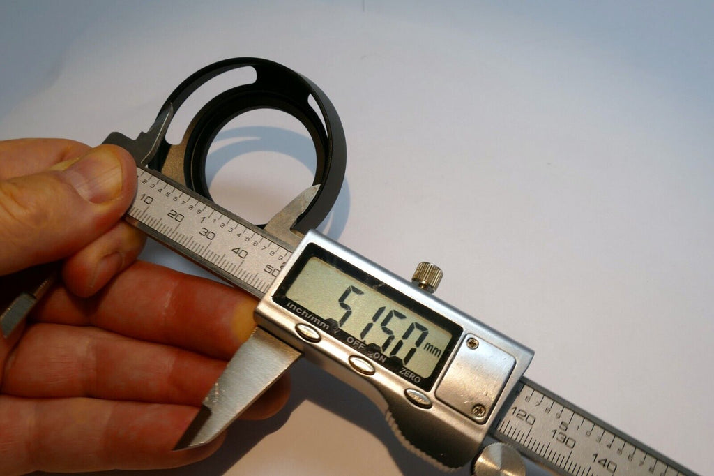 39mm Vented Lens hood shade Double threaded  (52mm front threads)