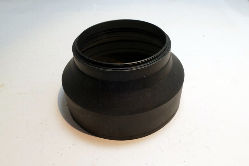 67mm Rubber Lens Hood Shade double threaded 3-way wide angle & telephoto
