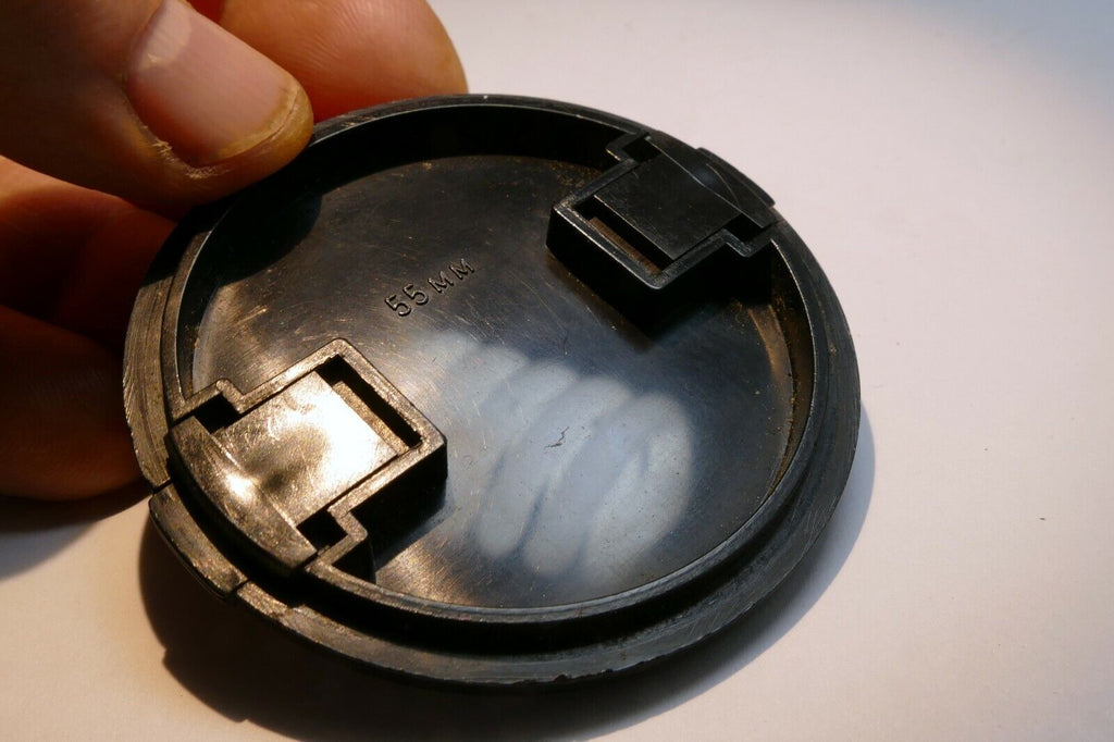Plastic 55mm Lens front Cap vintage black  for f2.8 f3.5 28mm 35mm