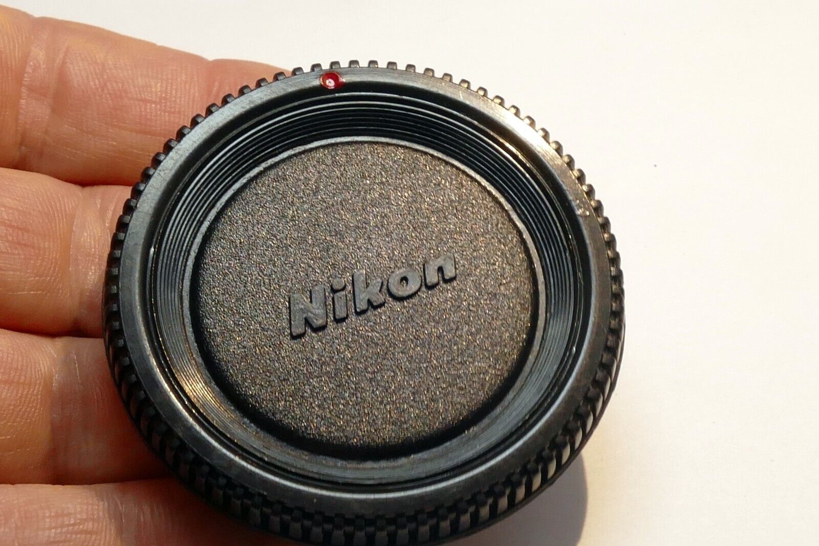 Used Camera Body Cap for Nikon Ai Ai-s or AF  with Red dot