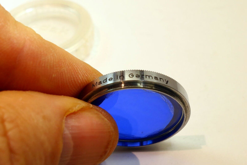 30mm Kodak Photoflood 32 2L=4X Lens filter made in Germany (damaged separation)