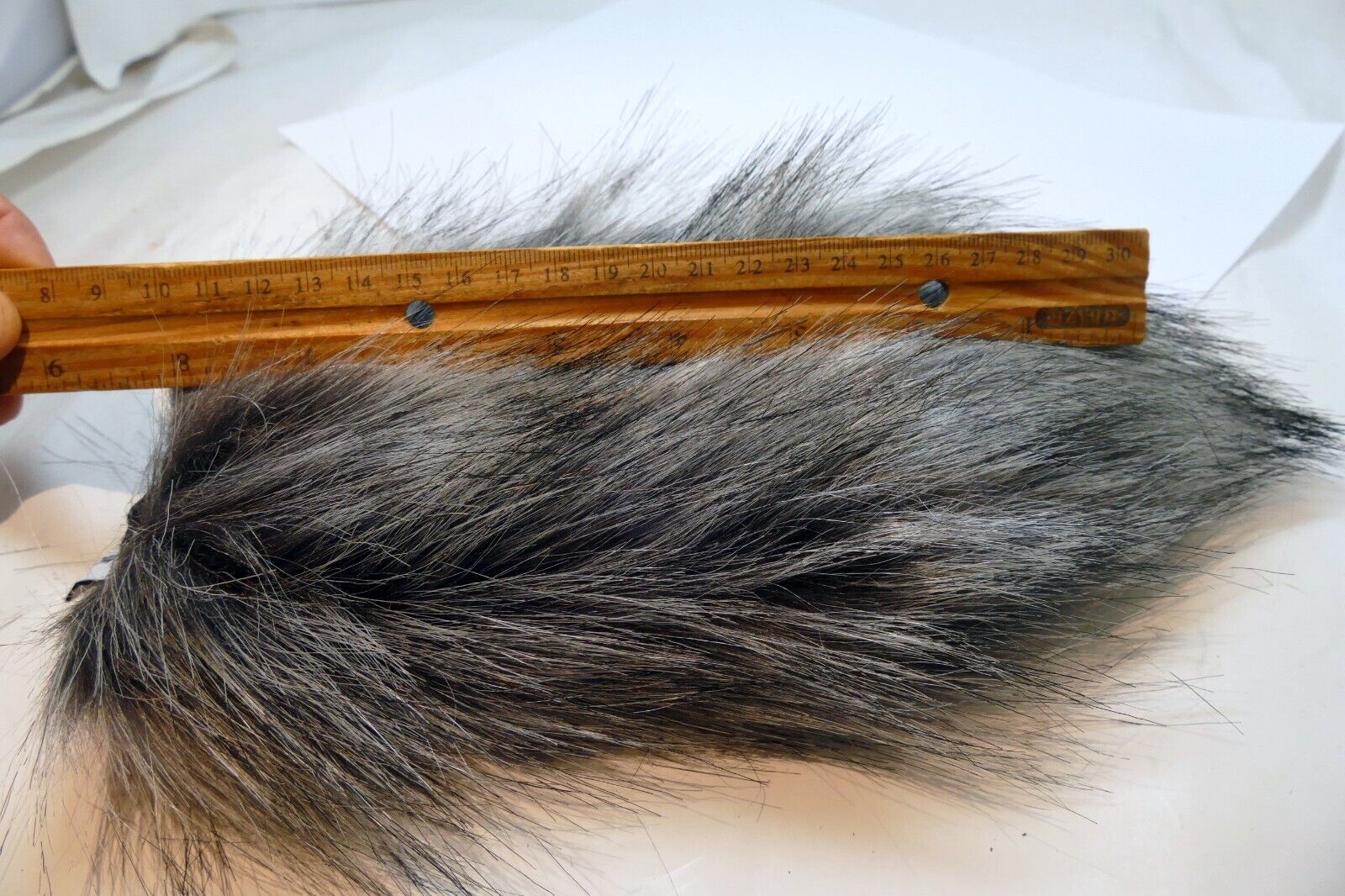 Comica 7" long Fur windshield Muff Blimp Cover Hole 35-40mm