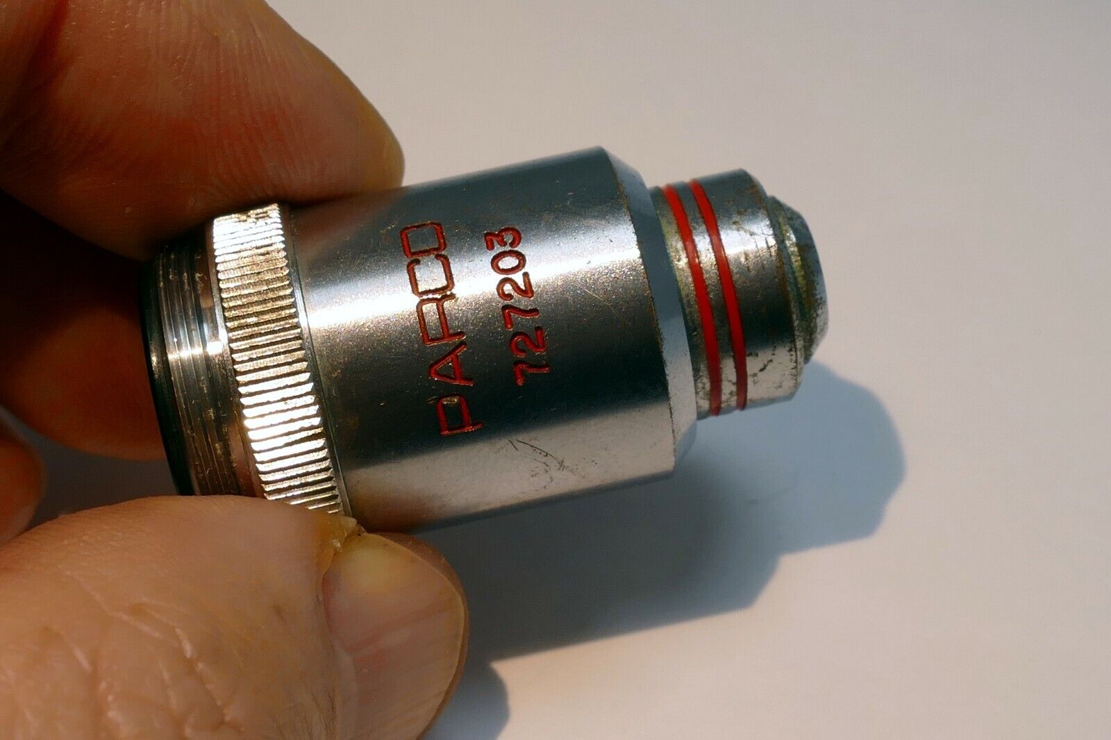 PARCO 40 X 0.65 Microscope Objective Lens 40X made in Japan