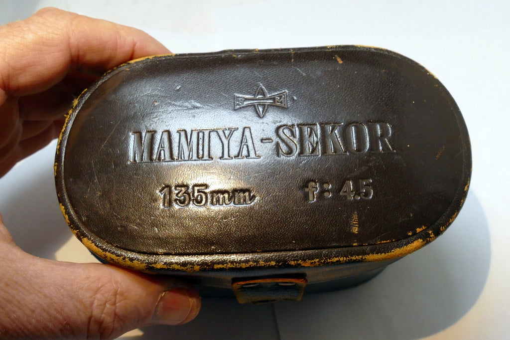 Mamiya Lens case for Sekor 135mm f4.5 hard case  for TLR  lenses