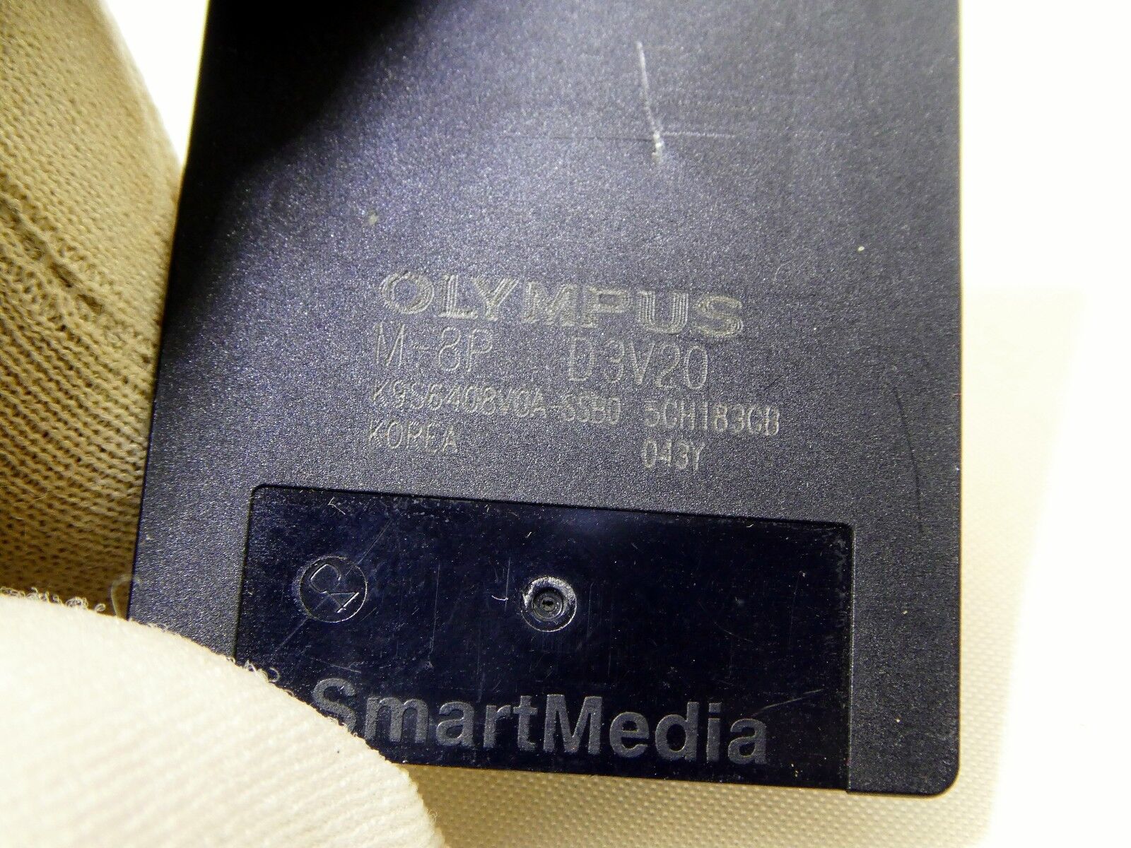 Olympus 8MB SmartMedia Card - M-8P  D3V20 memory