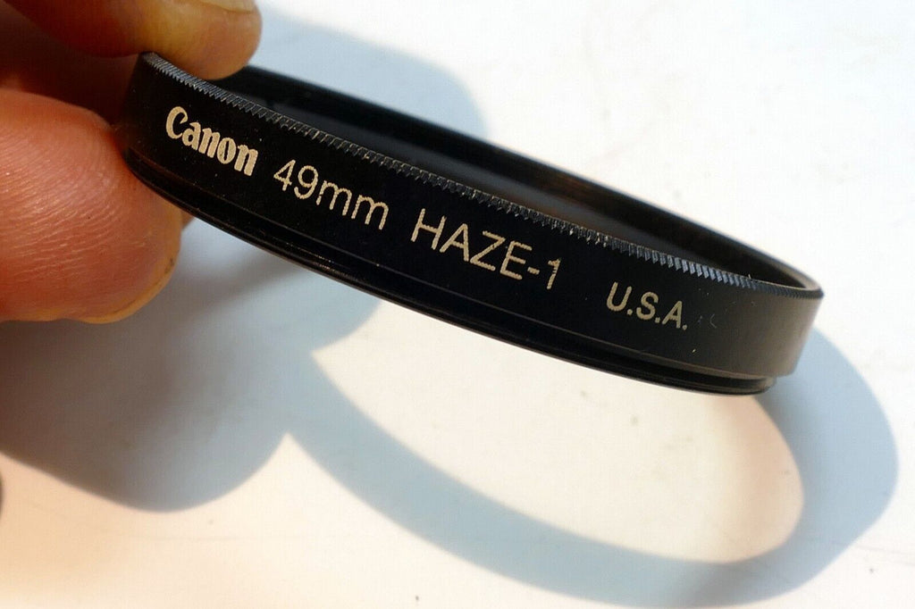 Canon 49mm Haze-1 UV Lens Filter Made in USA - Genuine OEM