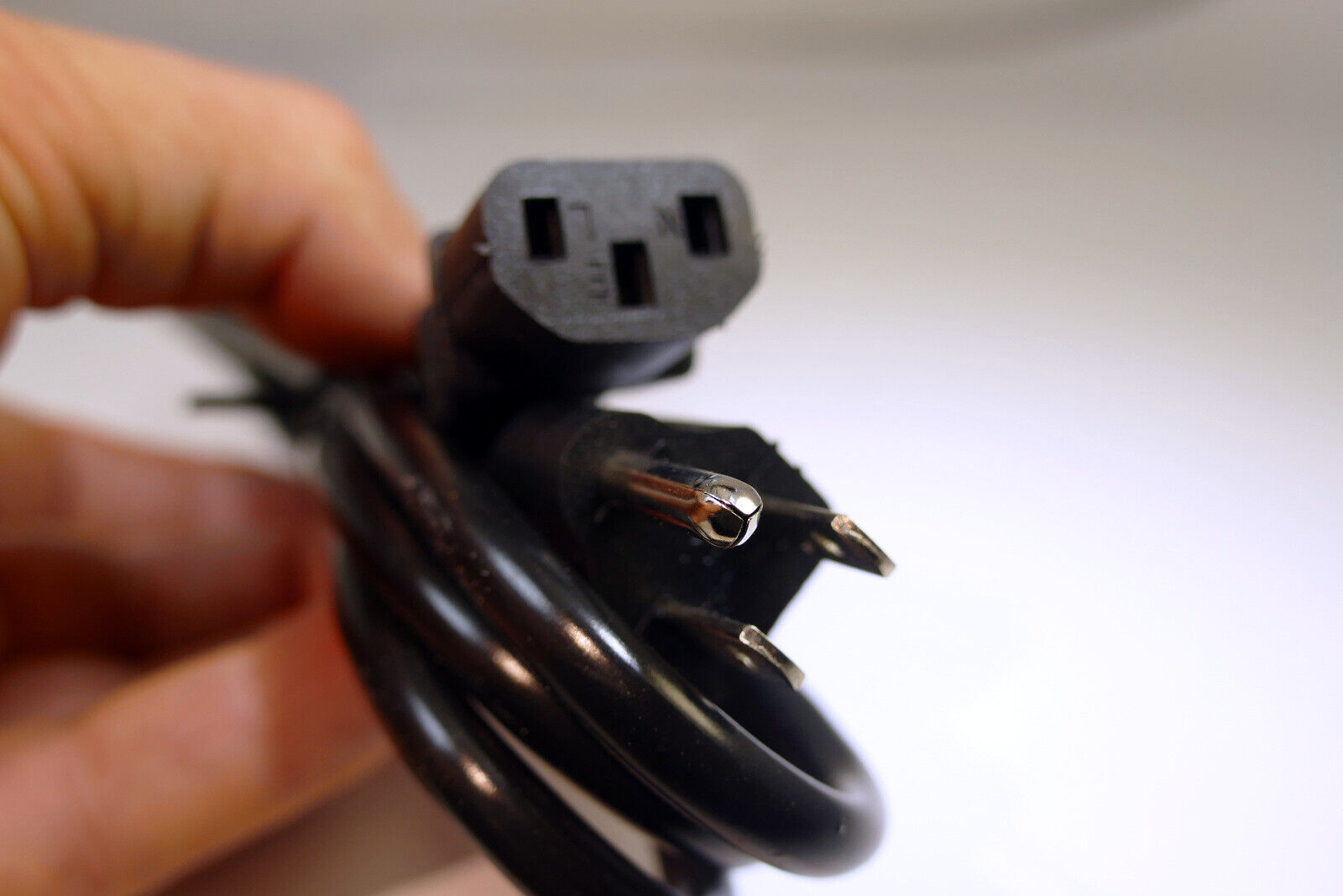 Desktop PC PC 3-Prong Computer Power Cord Cable 5 feet long