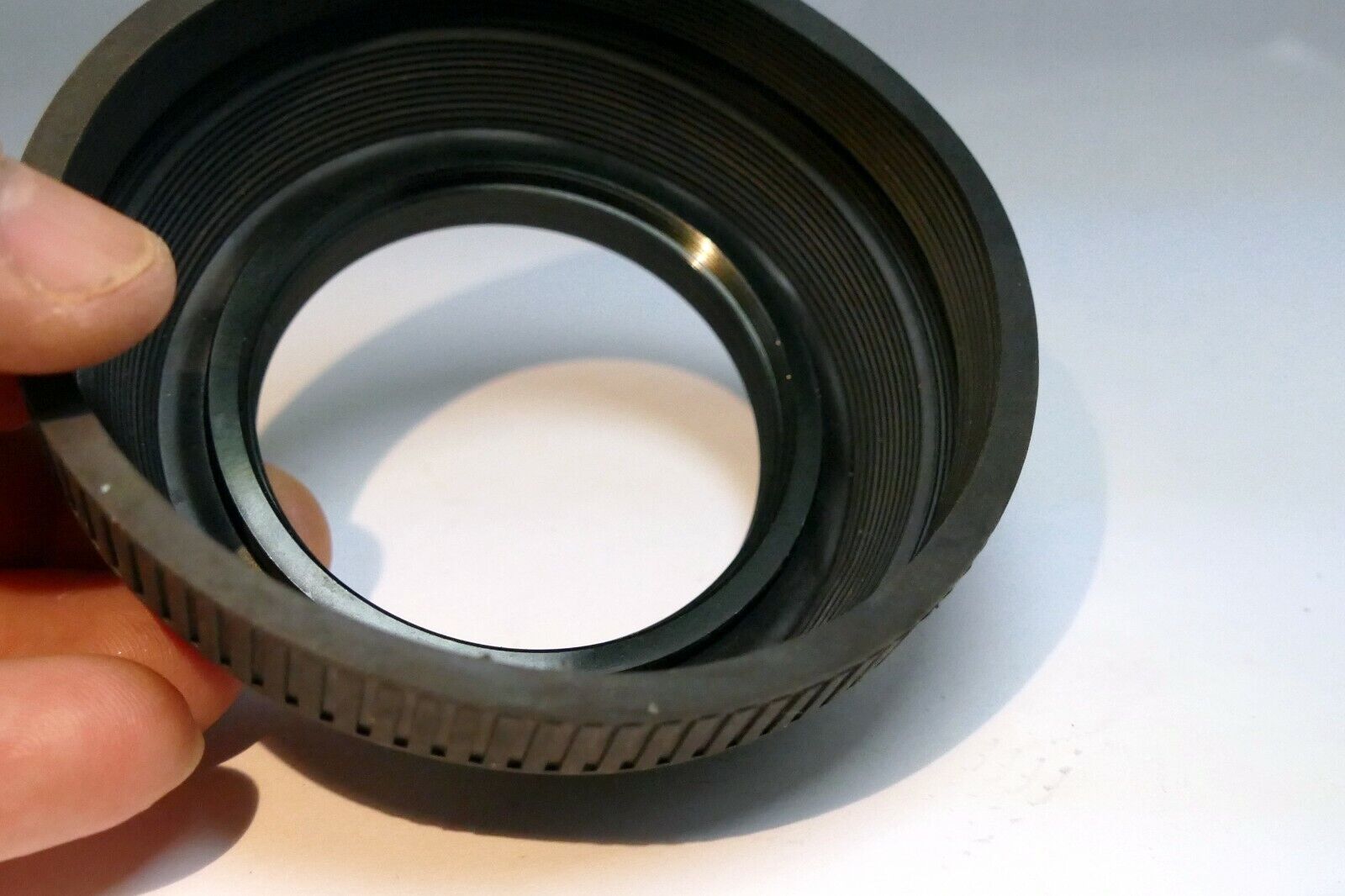 58mm rubber lens hood shade for normal lenses 50mm f1.4 f1.2