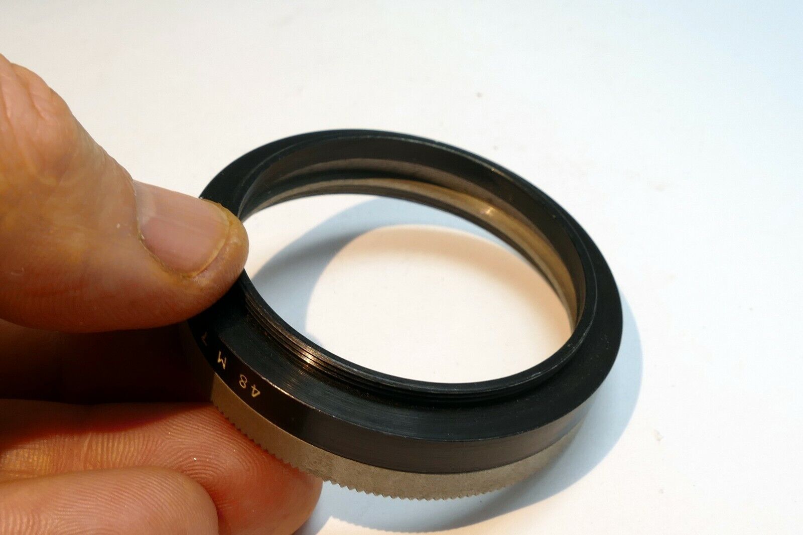 48mm screw in type to series 7 VII ring metal adapter ring filter holder TLR