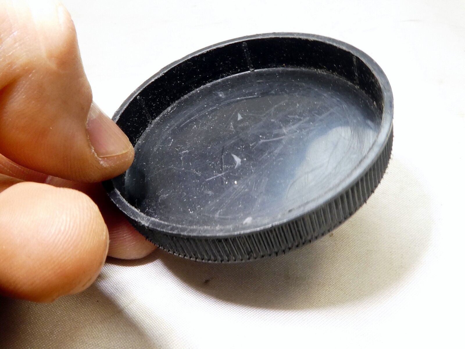 ALPEX front lens cap slip on type plastic 57mm  vintage