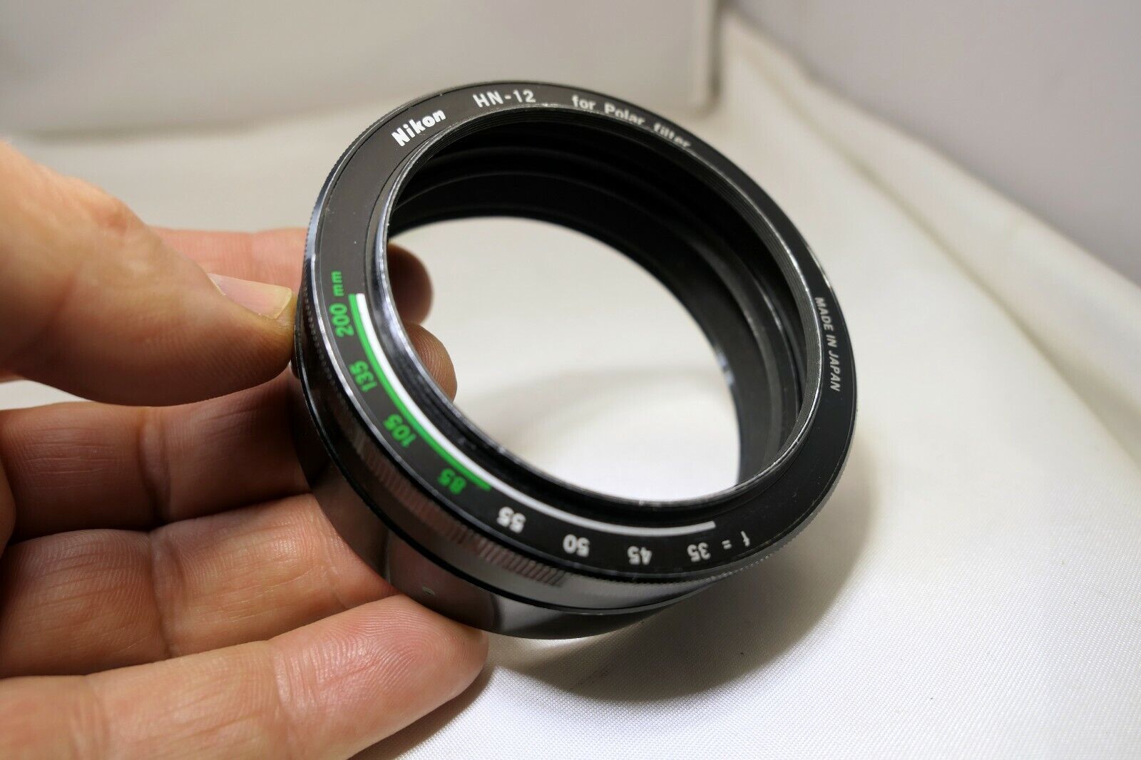 Nikon HN-12 Lens Hood Shade Metal for Nikon 52mm Polar Polarizing filter