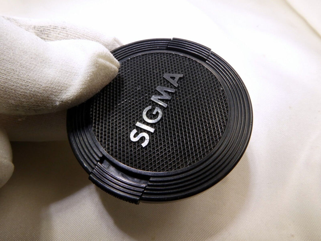 Sigma 52mm Front Lens Cap Snap on type all Black