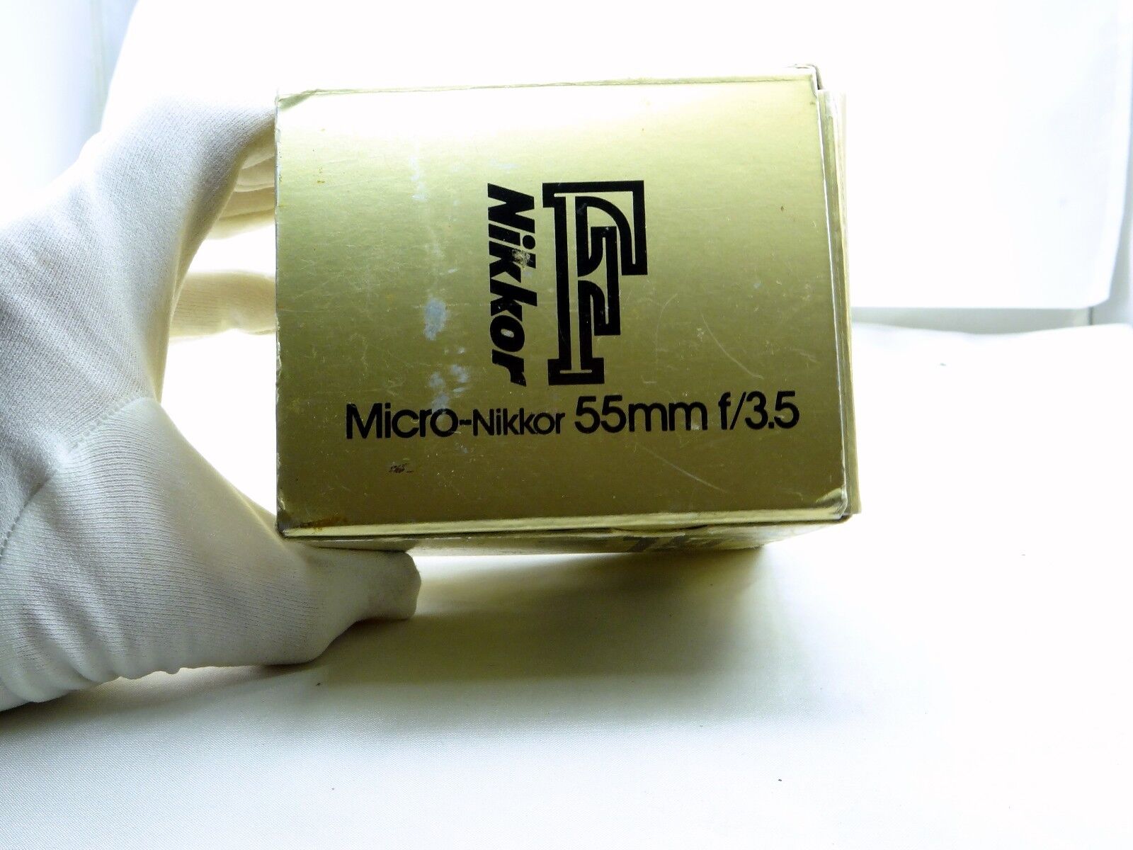 Empty Box  for Nikon 55mm f3.5 Micro-Nikkor  Lens