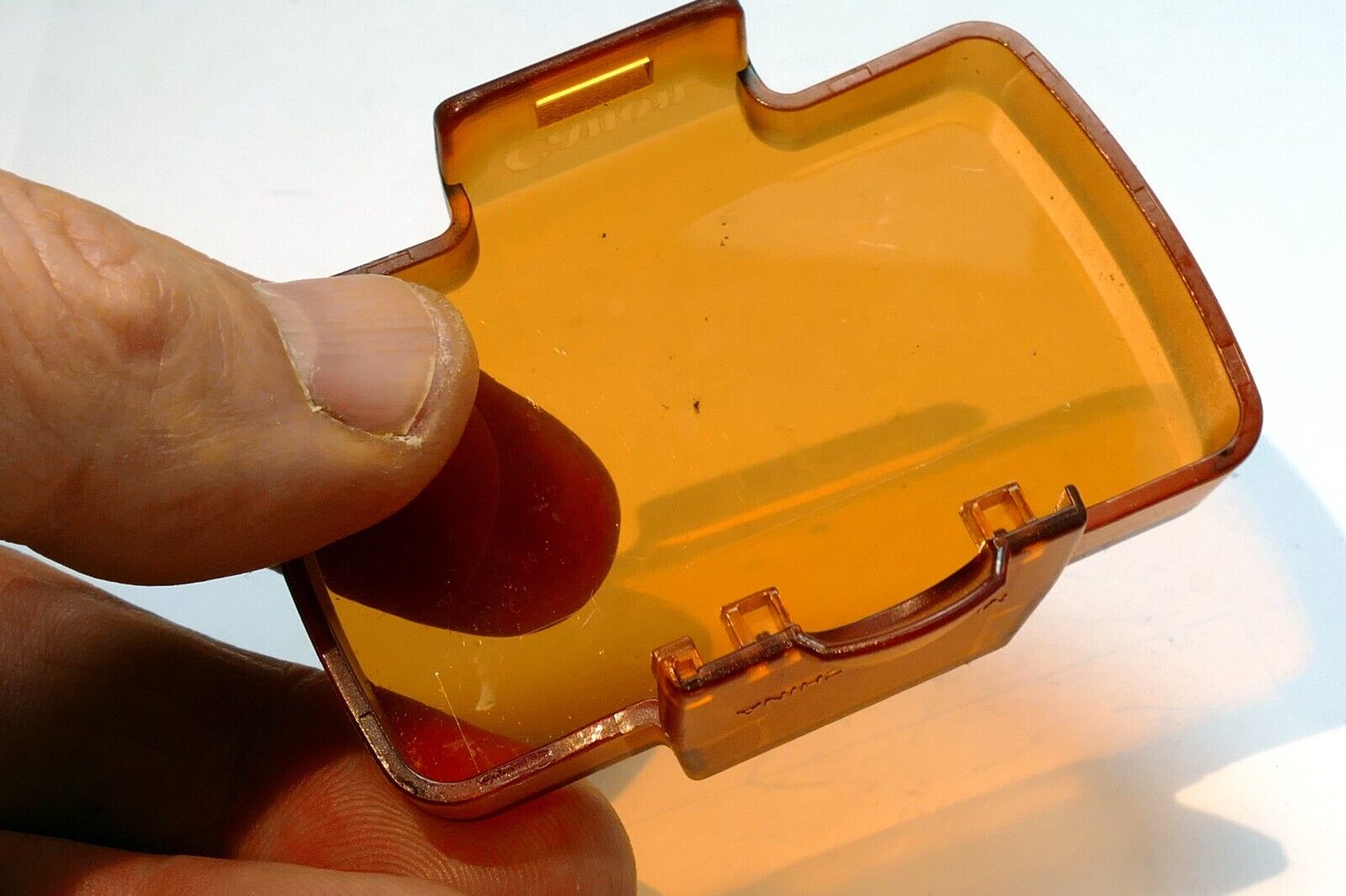 Canon  Incandescent Filter for 430  for flash speedlight warming amber color