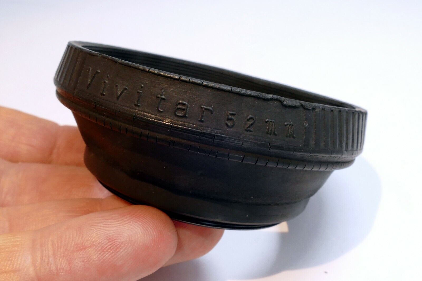 52mm Collapsible Rubber Lens Hood Shade screw in type collapsible f1.7 50mm