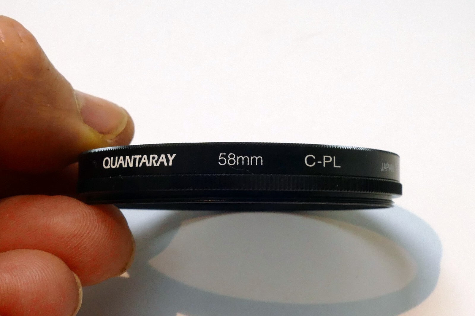 Quantaray 58mm Lens Filter 52mm CPL Circular Polarizer Japan