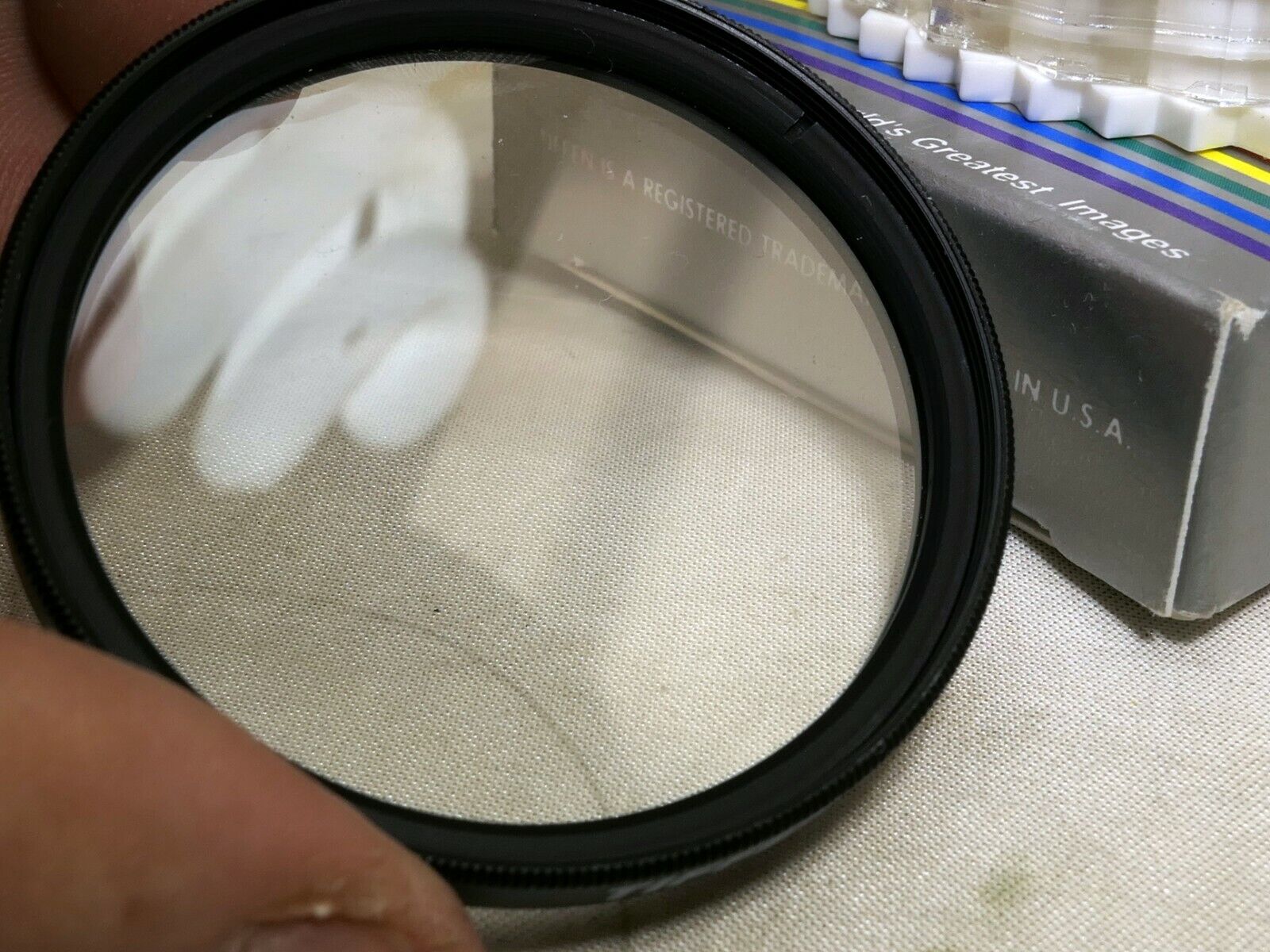 Tiffen 52mm Haze-1 UV  Lens Filter made in USA Clear-UV - Boxed mint