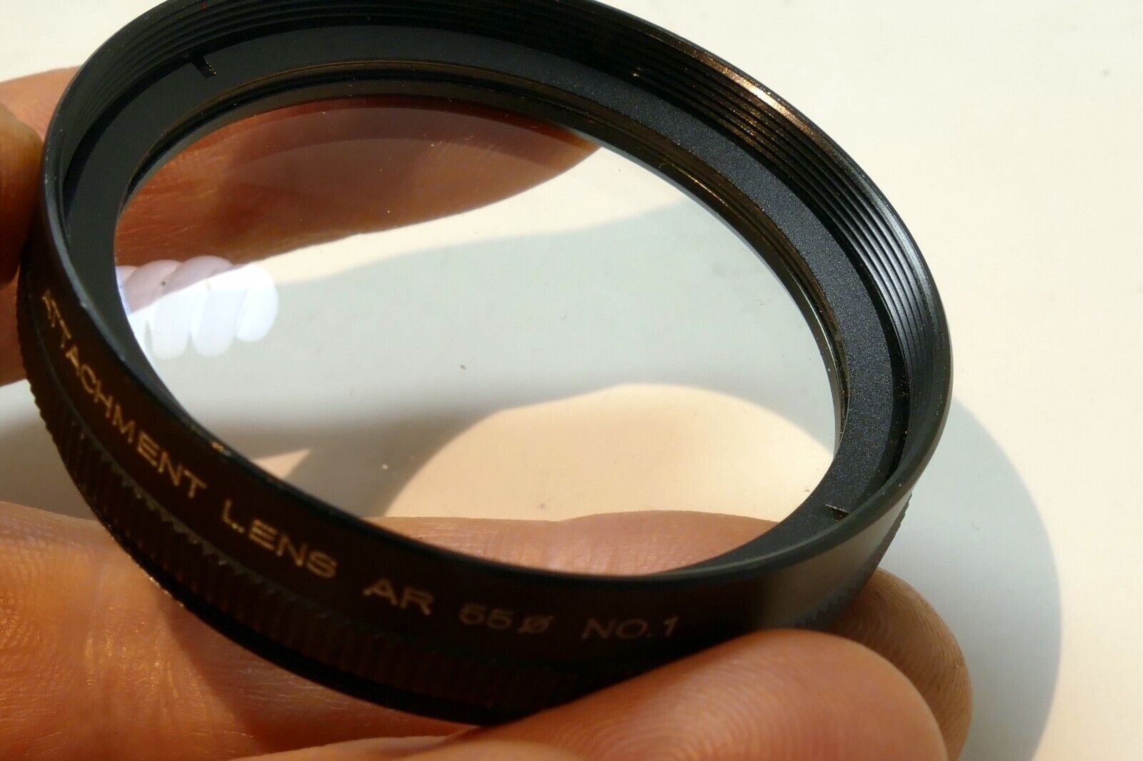 Konica Attachment Lens AR 55MM No. 1 FOR Macro-Hexanon AR 55mm f3.5 105mm f4