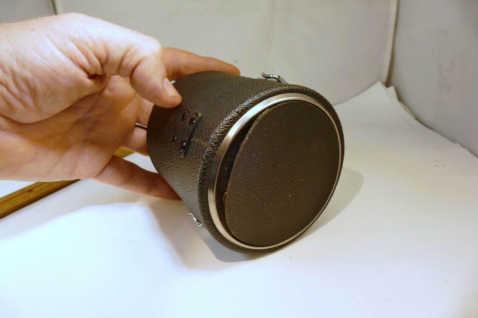 VIVITAR Hard Case for Lens filters 3.3X3.5X3.5" for 24mm 28mm f2.8 wide angle