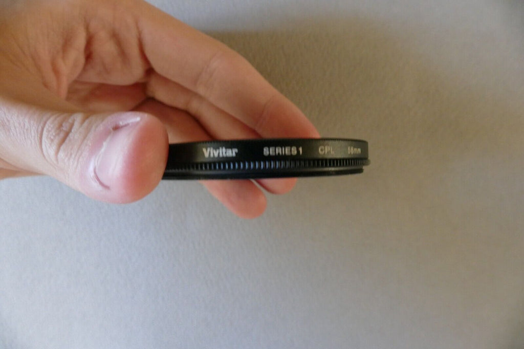 Vivitar Series 58mm 1 CPL Filter Japan