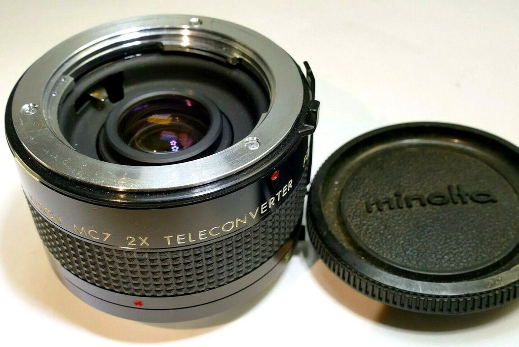 Kiron MC7 2X teleconverte MD manual focus lens for Minolta Coated 7 element