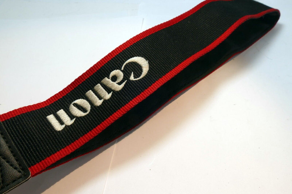 Canon EOS 6D Camera Shoulder Neck Strap Black 4cm wide -  Genuine OEM