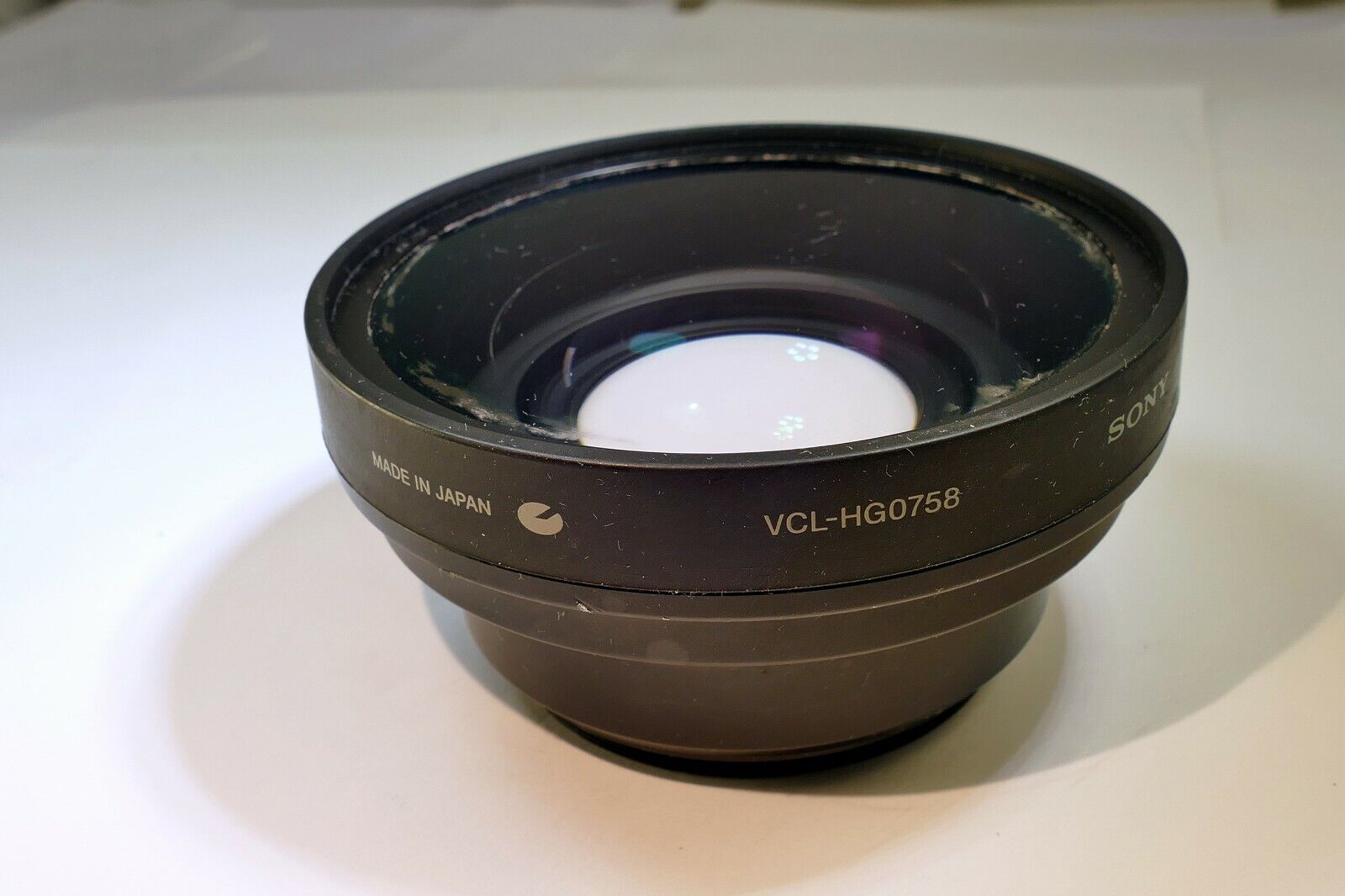 Sony Wide Angle Conversion Lens x0.7 VCL-HG0758 AUX  HG-0758 Genuine
