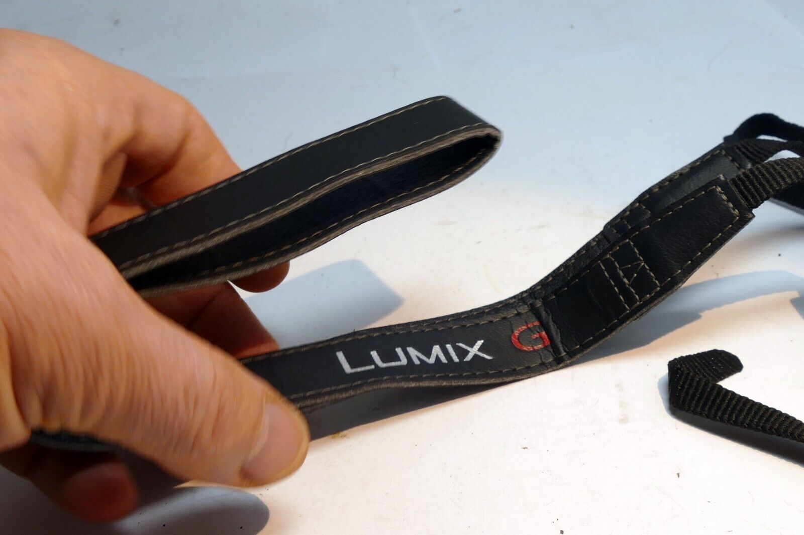 Panasonic Lumix G Shoulder Camera  Strap 2cm wide Leather  - Genuine OEM