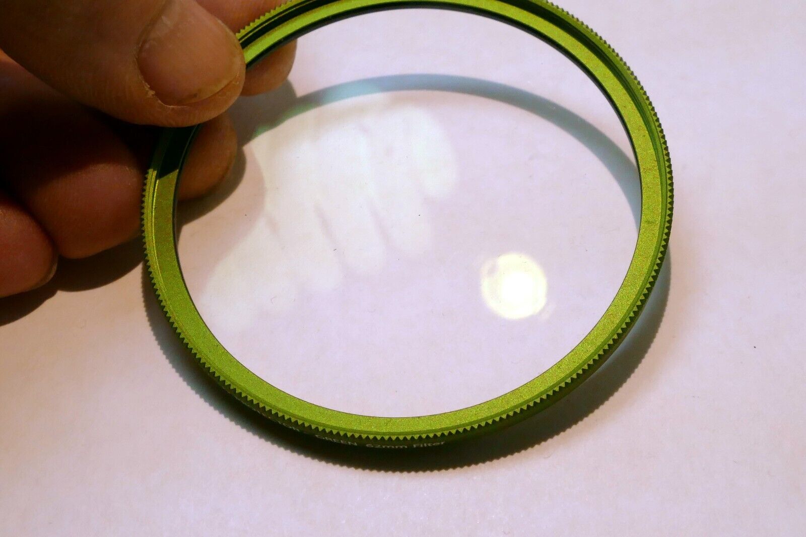Karma 62mm Filter UV multi-coated protector ME-Foto Green Rim