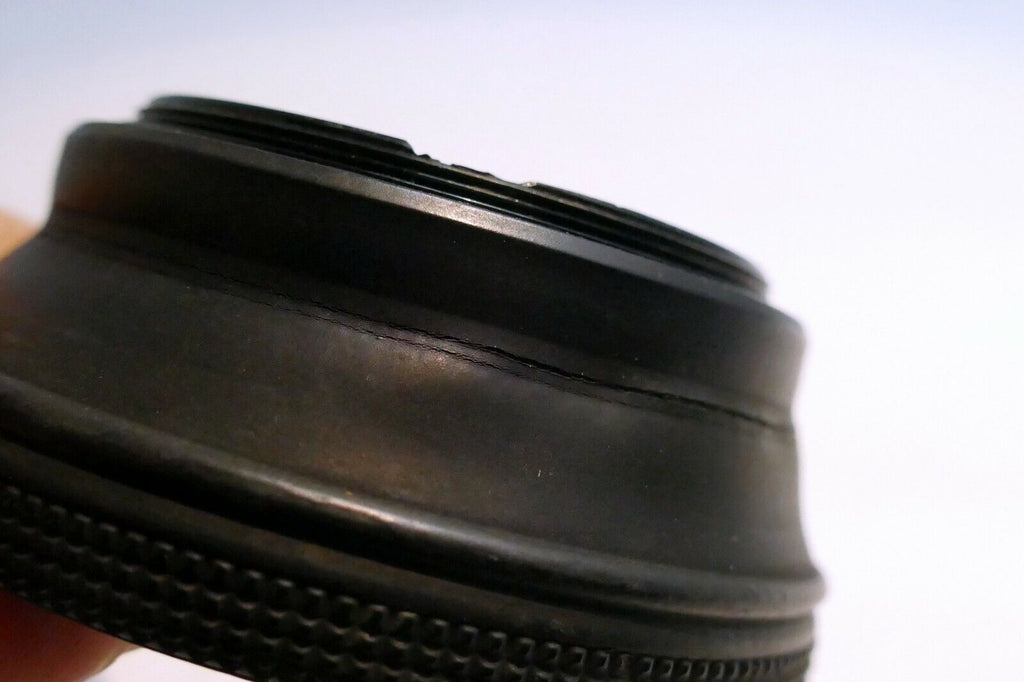 52mm rubber lens hood shade for normal to medium telephoto