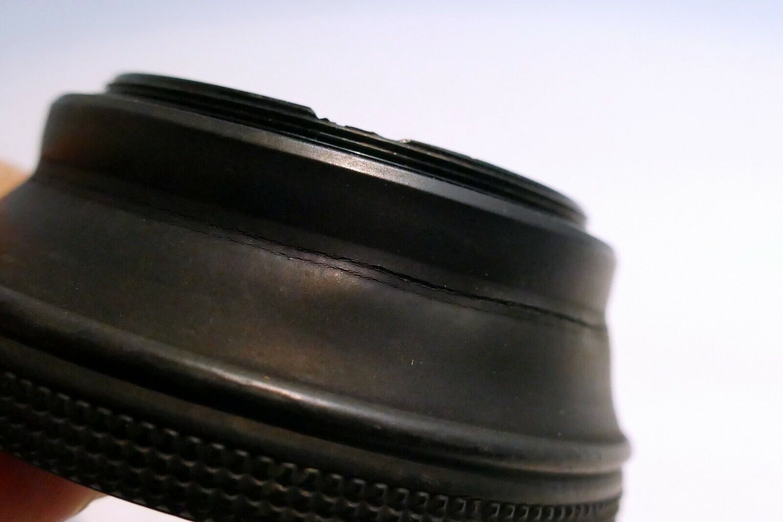 52mm rubber lens hood shade for normal to medium telephoto
