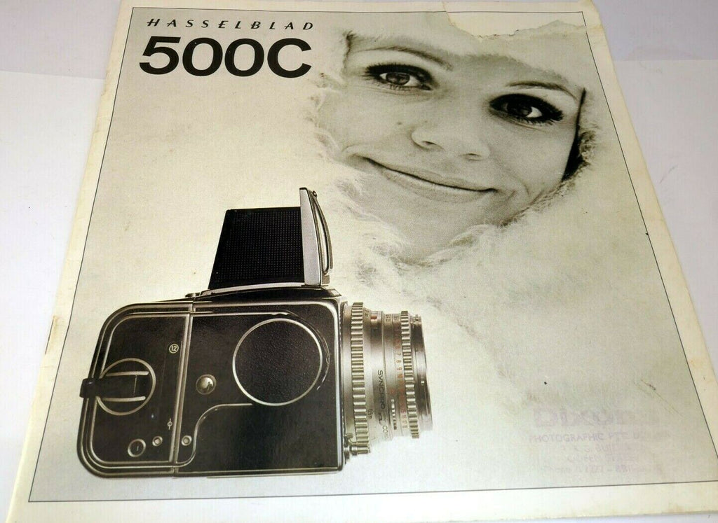 Hasselblad 500C system Guide Brochure cameras lens accessory list