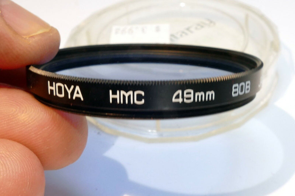 Hoya  HMC 80B 49mm Filter  Blue multi-coated