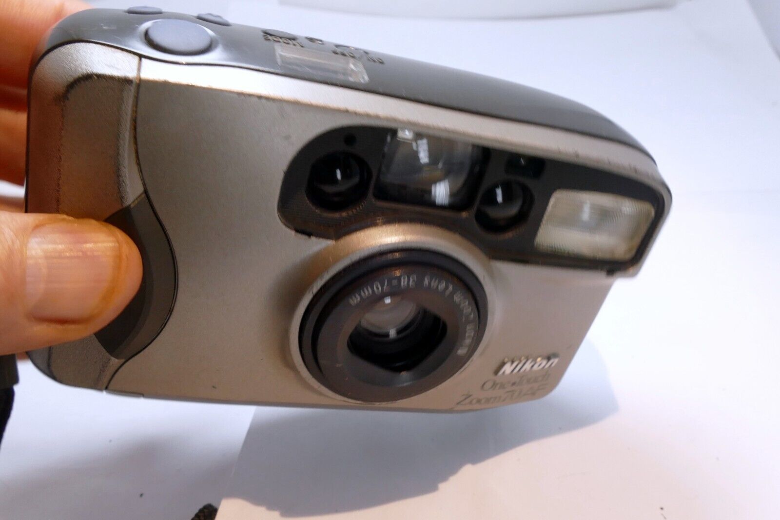 Nikon One Touch Zoom 70 AF 35mm Point & Shoot Film Camera - AS IS