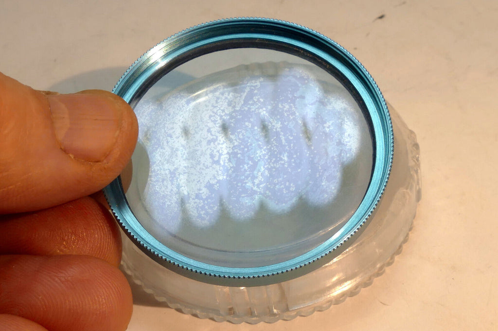 Tiffen 49mm  SF-49M 82A light blue filter threaded (with coating damage)