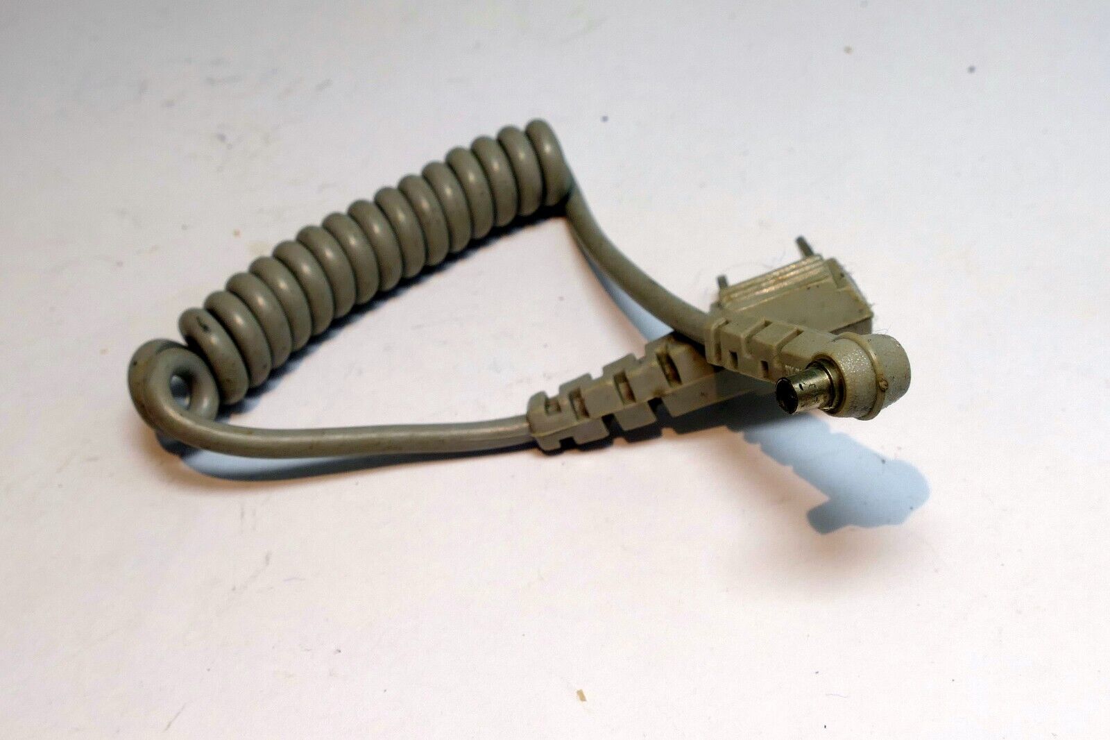 1.5" Flash Sync Cord Male Household to PC Male  Flash Camera camera  coiled