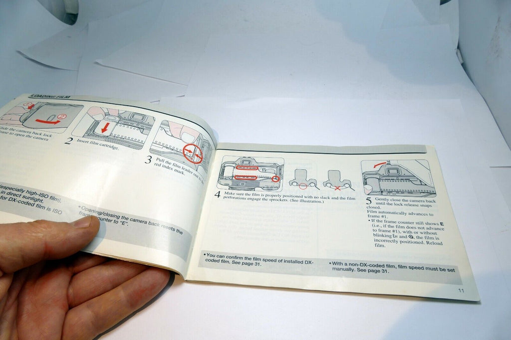 Nikon N50 CAMERA Guide Book  Instruction manual missing cover page