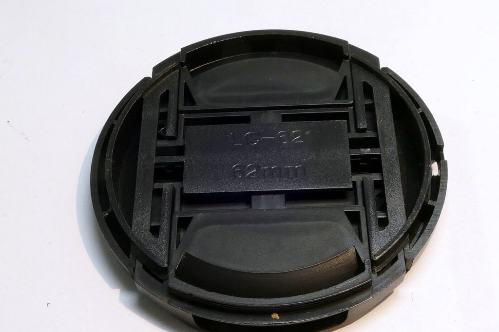 62mm Lens Cover Cap  for  70-300mm f4-5.6 300mm black snap on type