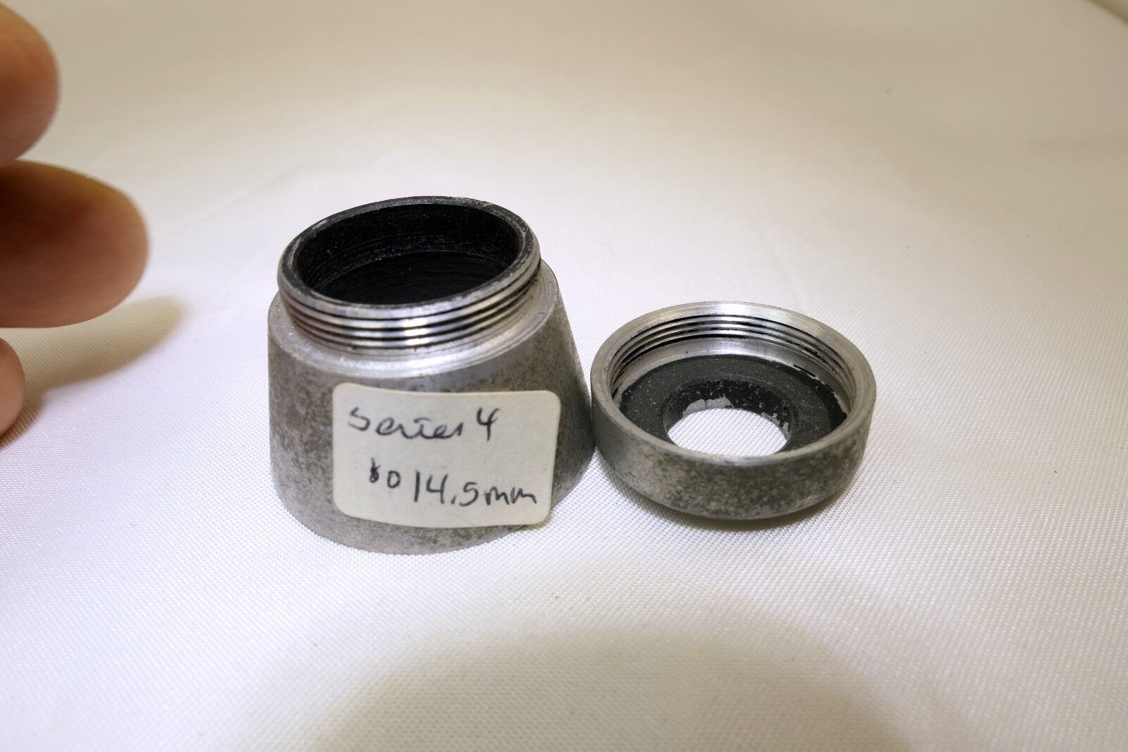 14.5mm Metal Lens Hood Shade with Filter retaining ring series 4 filters
