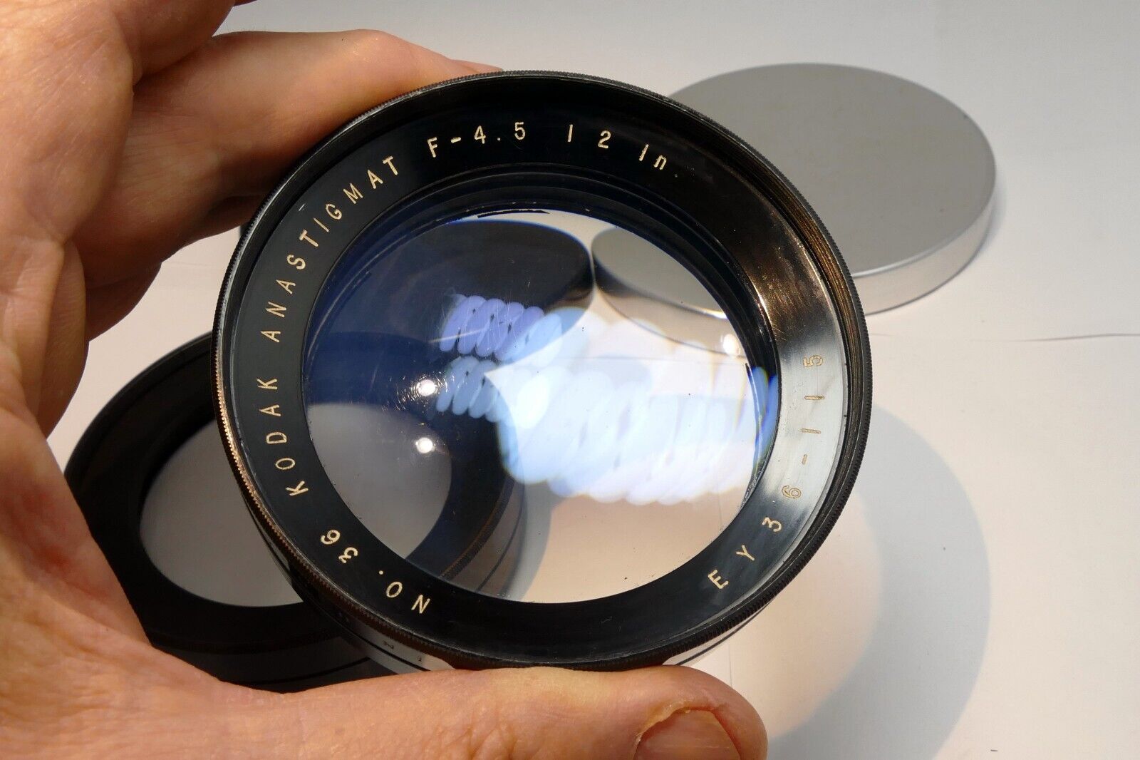 Kodak Anastigmat 12 Inch 12"  F4.5  No. 36  Lens without shutter large format