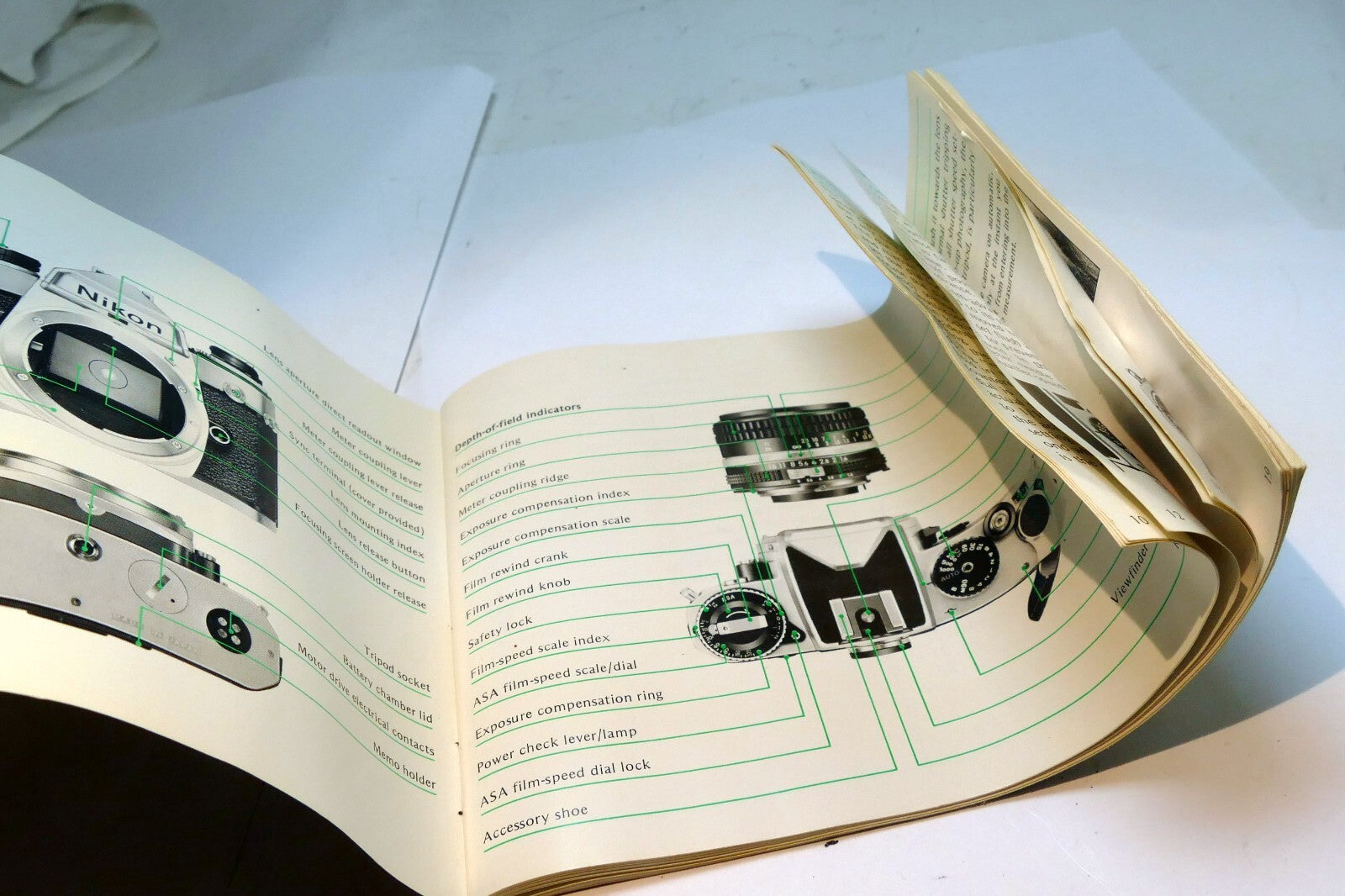Nikon FE camera Instructions manual Guide Book 1981 - OEM